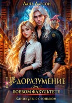 Недоразумение на боевом факультете. Каникулы с огоньком — Лана Ларсон