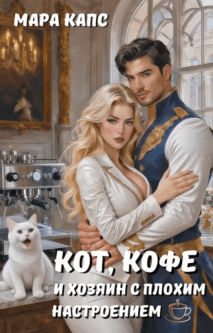 Кот, кофе и хозяин с плохим настроением — Мара Капс
