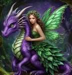 Изумрудная фея для фиолетового дракона — Мария Мас